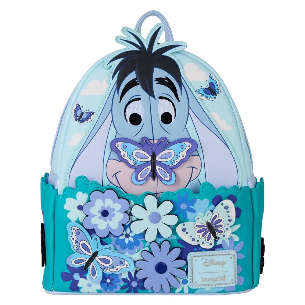 Loungefly Disney Winnie the Pooh Eeyore Floral Mini Backpack